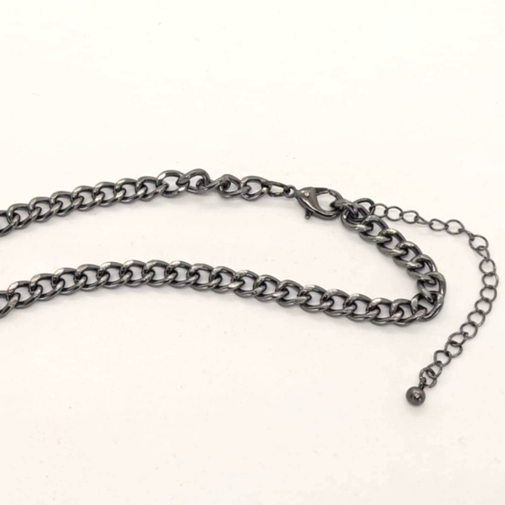 Bohemian Tribal Jewelry Set: Multi-Strand Coin Necklace & Earrings - Picture 8 of 10